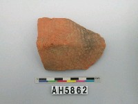 藏品(紅色方格紋硬陶)的圖片